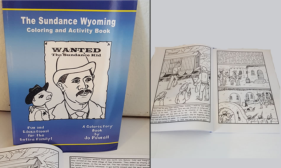 sundance coloring book